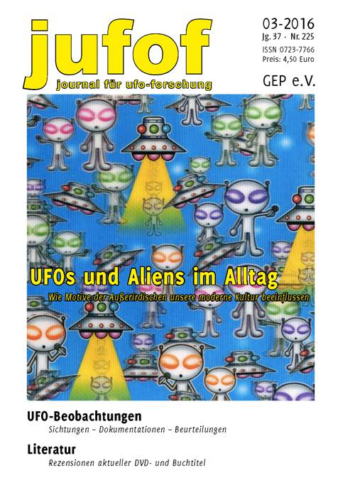 jufof Die aktuelle Ausgabe des Journals für UFO-Forschung